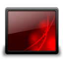 Black, Desktop, Red Icon
