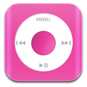 Ipod, Nano, Pink Icon