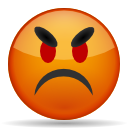 Angry, Face Icon