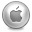 Apple, Round Icon