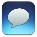 Blue, Messages Icon