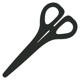 Outline, Scissors Icon