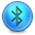 Bluetooth, Round Icon