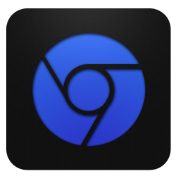 Blueberry, Chrome Icon