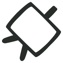 Canvas, Outline Icon