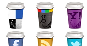 Takeout Coffee Cup Icons