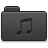 Folder, Grey, Music Icon