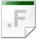 f, Source Icon