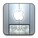 Alt, Apple, Rounded, Store Icon