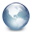 Globe, Graphite Icon