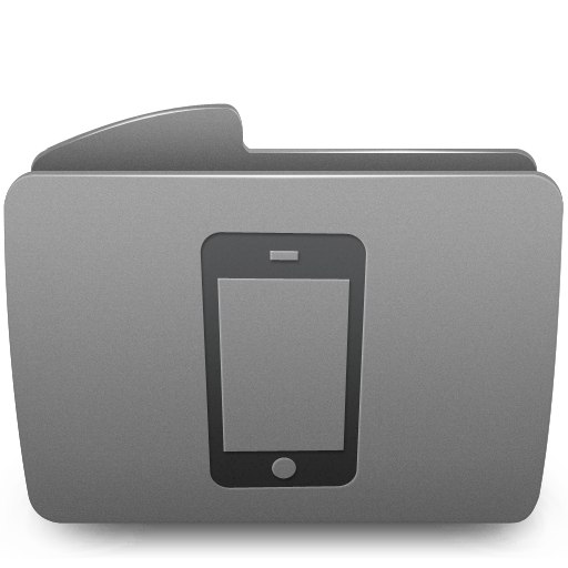 Folder, Iphone, Mobile Icon
