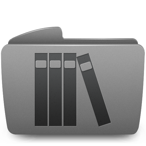 Folder, Library Icon