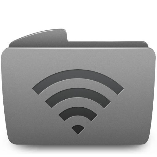 Folder, Wifi Icon