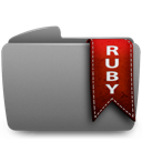 Folder, Ruby Icon