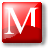 m, Mozilla Icon