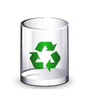 Bin, Empty, Recycle, Trashcan Icon
