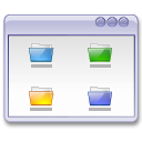 Folders, Interface, User, Window Icon