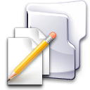 Documents, Folder, Pen, Write Icon