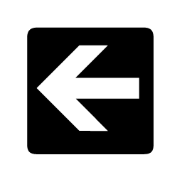 Arrow, Left, Rectangle Icon