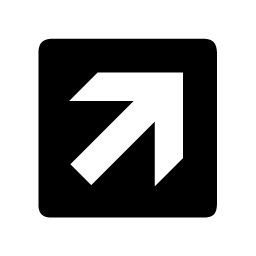 Arrow, Right, Up Icon
