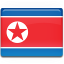 Flag, Korea, North Icon