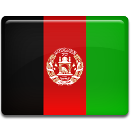 Afghanistan, Arabic, Flag Icon