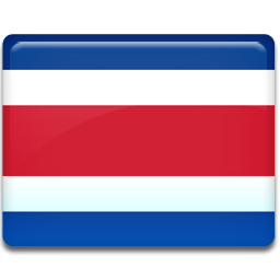 Costa, Flag, Rica Icon