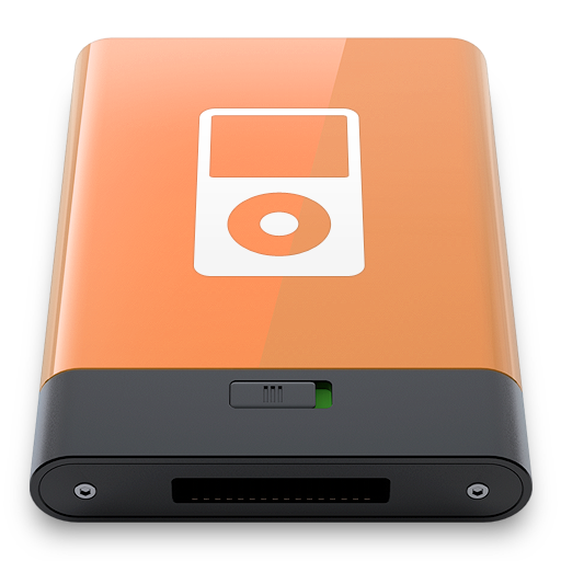 Ipod, Orange, w Icon