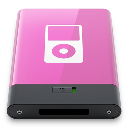 Ipod, Pink, w Icon