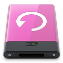 Backup, Pink, w Icon