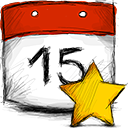 Date, Starred Icon