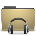 Folder, Manilla, Sound Icon