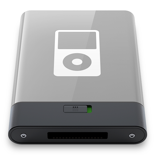 Grey, Ipod, w Icon