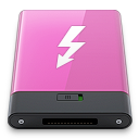 Pink, Thunderbolt, w Icon