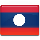 Flag, Laos Icon