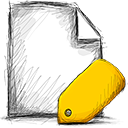 File, Tagged Icon