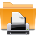 Folder, Kde, Print Icon