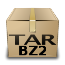 Application, Bzip, Compressed, Mime, Tar, x Icon