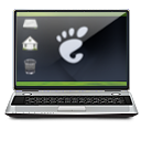 Gnome, Laptop Icon