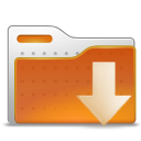 Arrow, Down, Download, Folder Icon