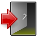 Exit, System, Xfce Icon