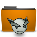 Deviantart, Folder, Orange Icon