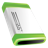 Disk, Green Icon