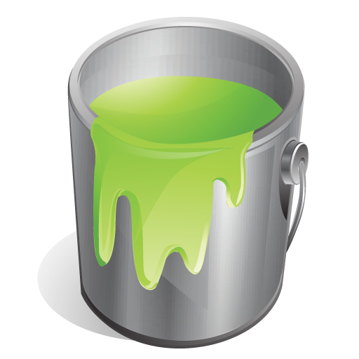 Green, Paint Icon