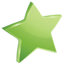 Green, Star Icon