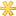 Asterisk, New, Yellow Icon