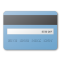 Blue, Card, Credit Icon