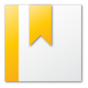 Bookmark, Yellow Icon