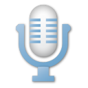 Blue, Microphone Icon