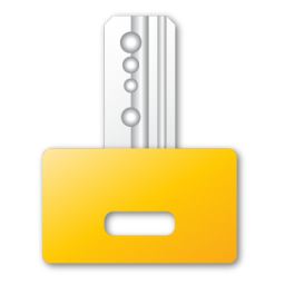 Key, Yellow Icon